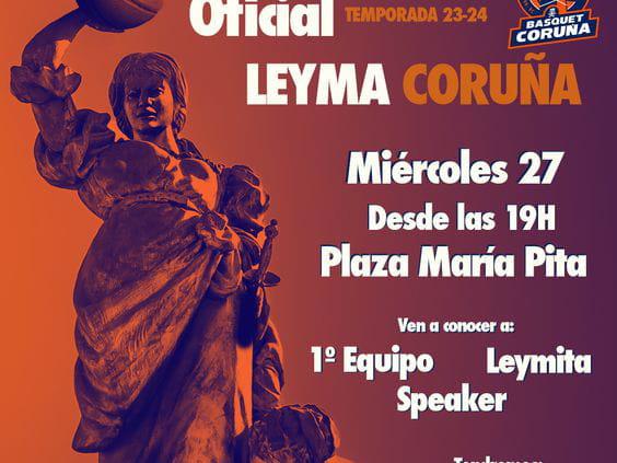 Presentación Oficial - Leyma Coruña - Temporada 23/24
